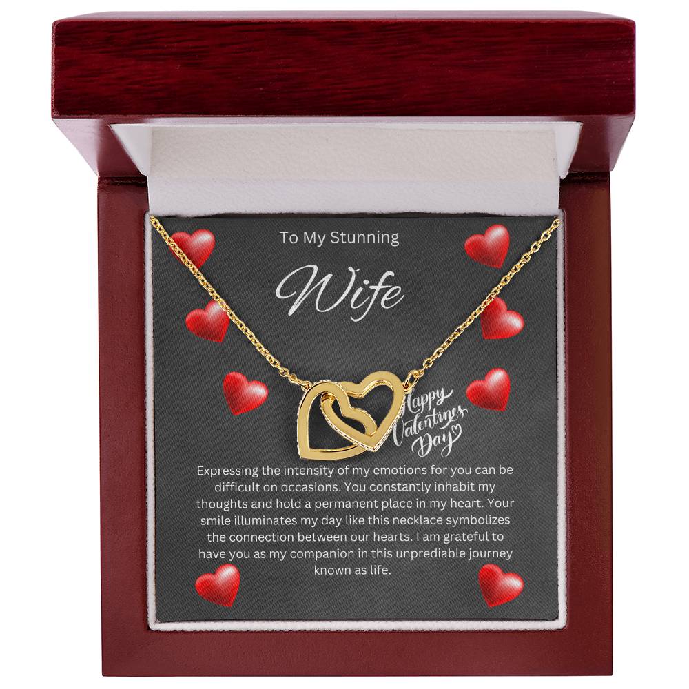 To My Stunning Wife Happy Valentine's Day