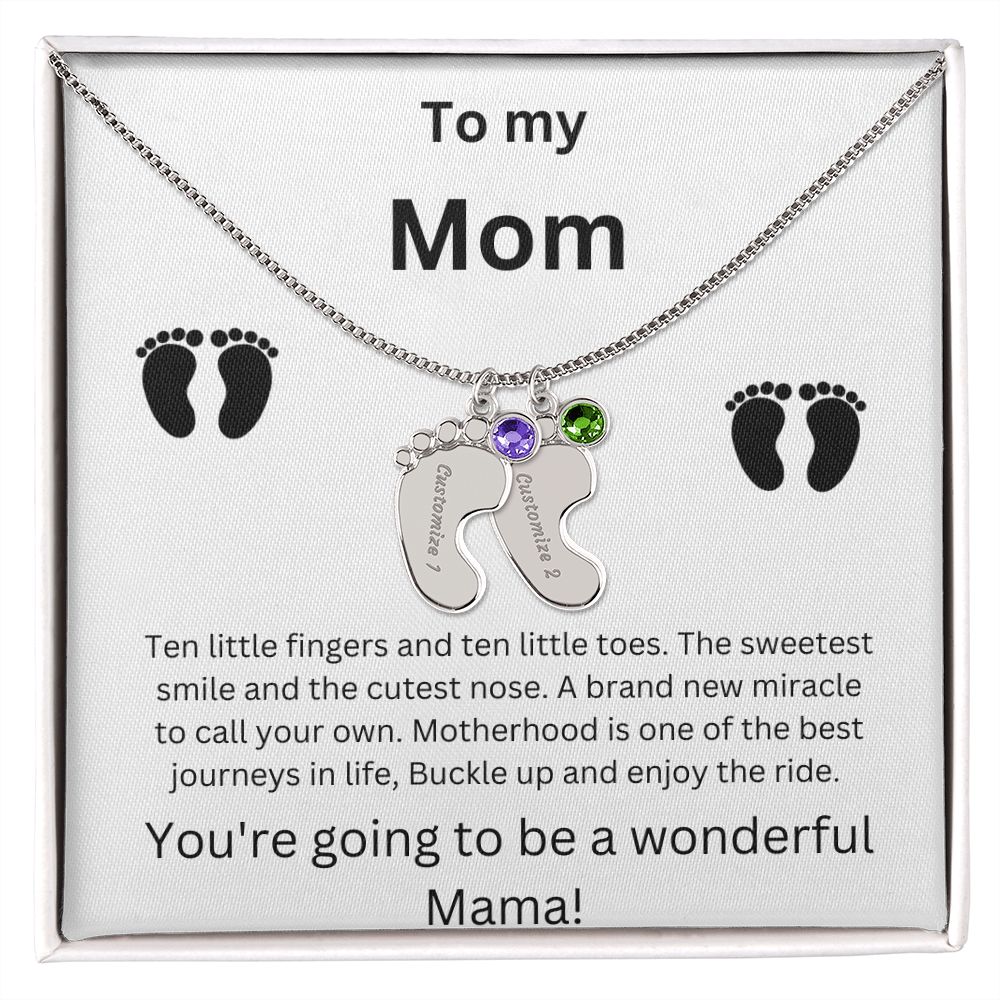 New Baby Necklace for Mom