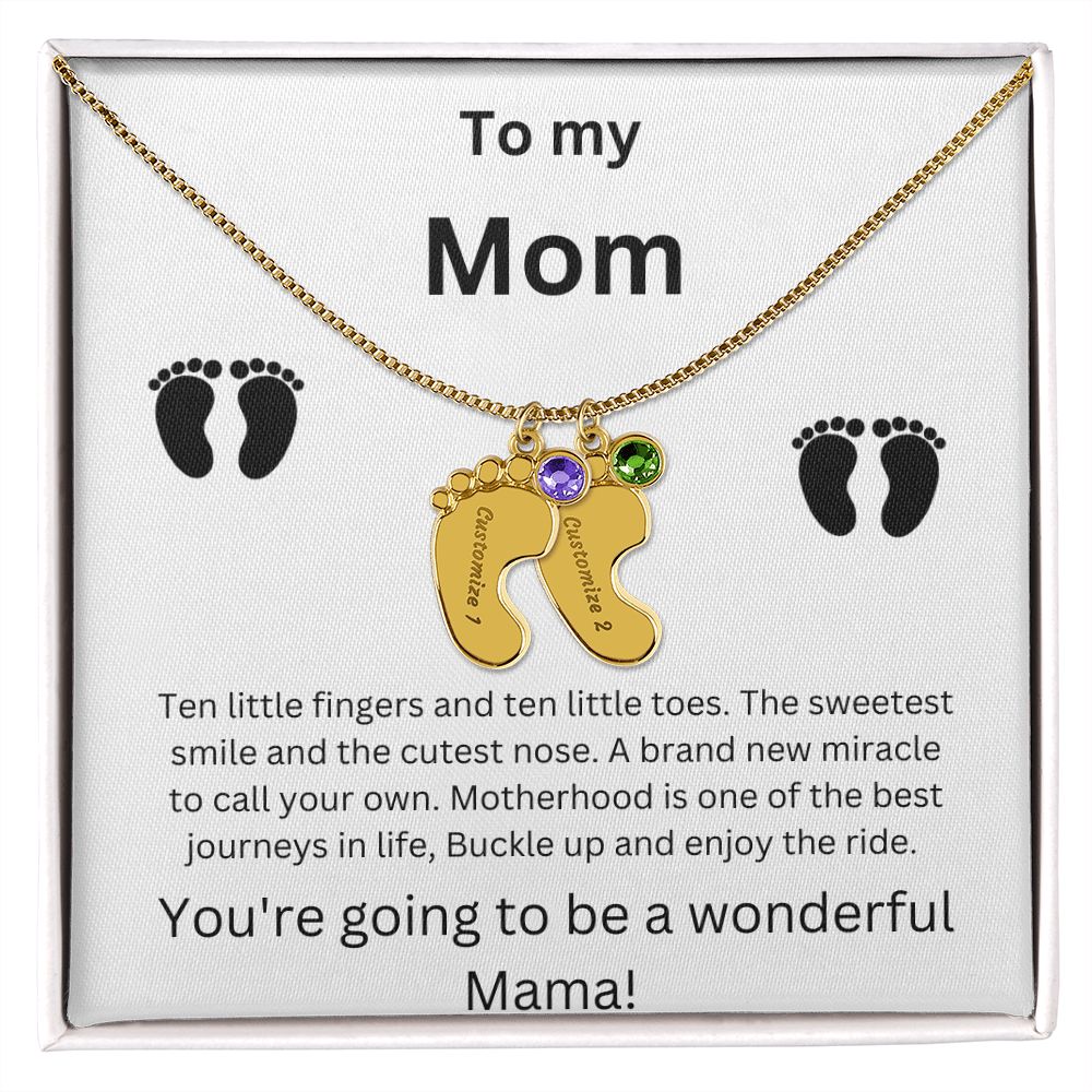 New Baby Necklace for Mom