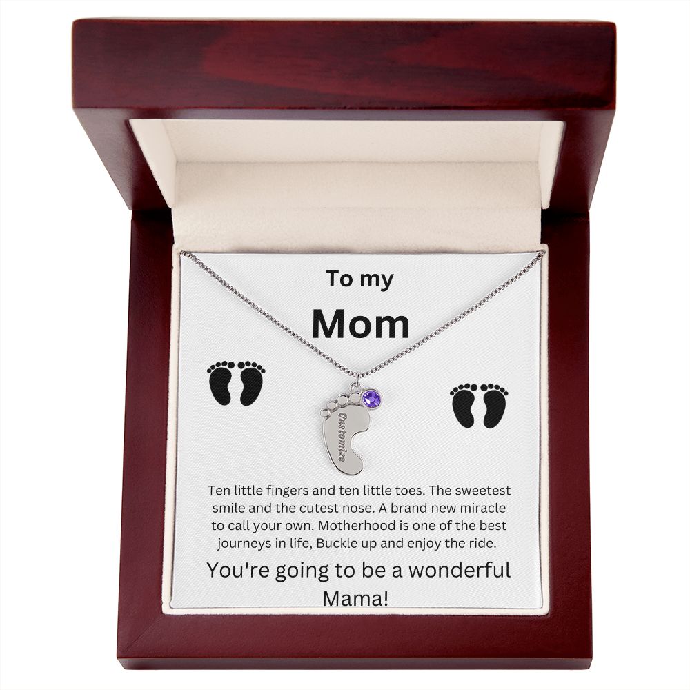 New Baby Necklace for Mom