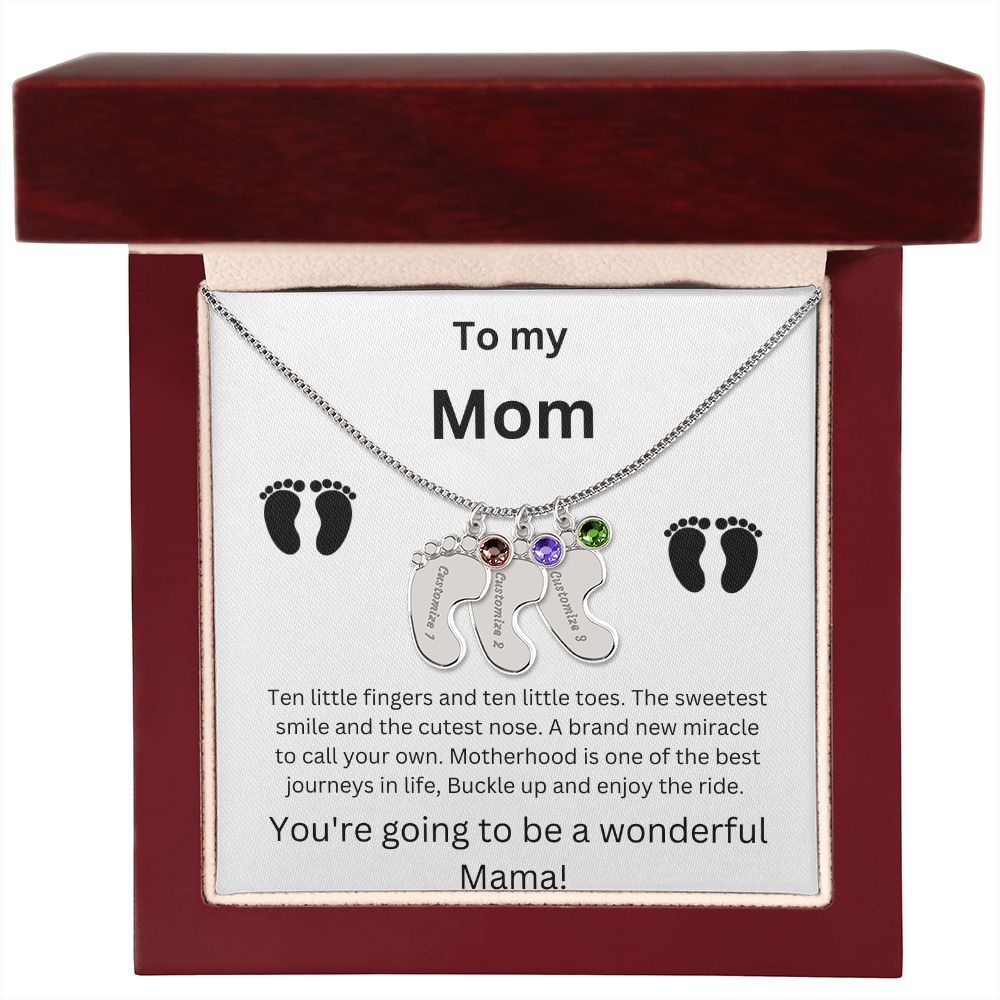 New Baby Necklace for Mom