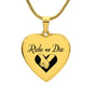 Ride or Die Necklace- Personalize the back with your own words!