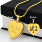 Girl Gang Necklace- Personalize the back with your very own message!
