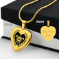 Raises A Firefighter, The Best Kind of Mom Necklace- Personalize the back with your own message!