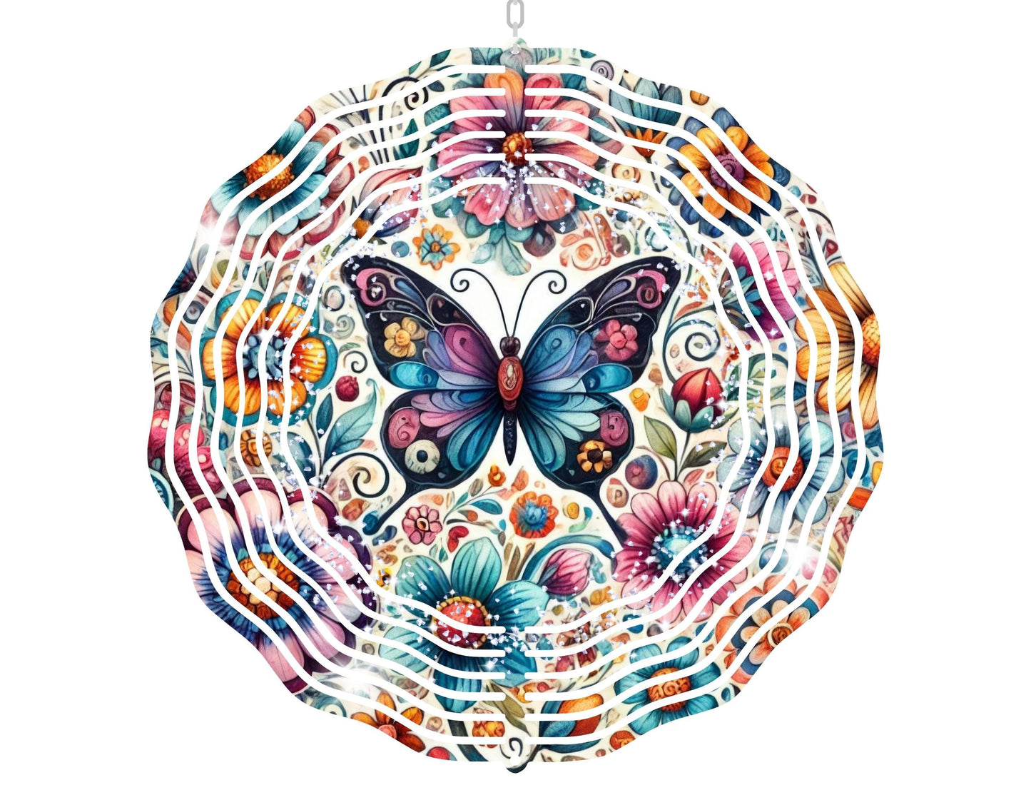 Butterfly Gift, Wind Spinner, Birthday, Mom Gift