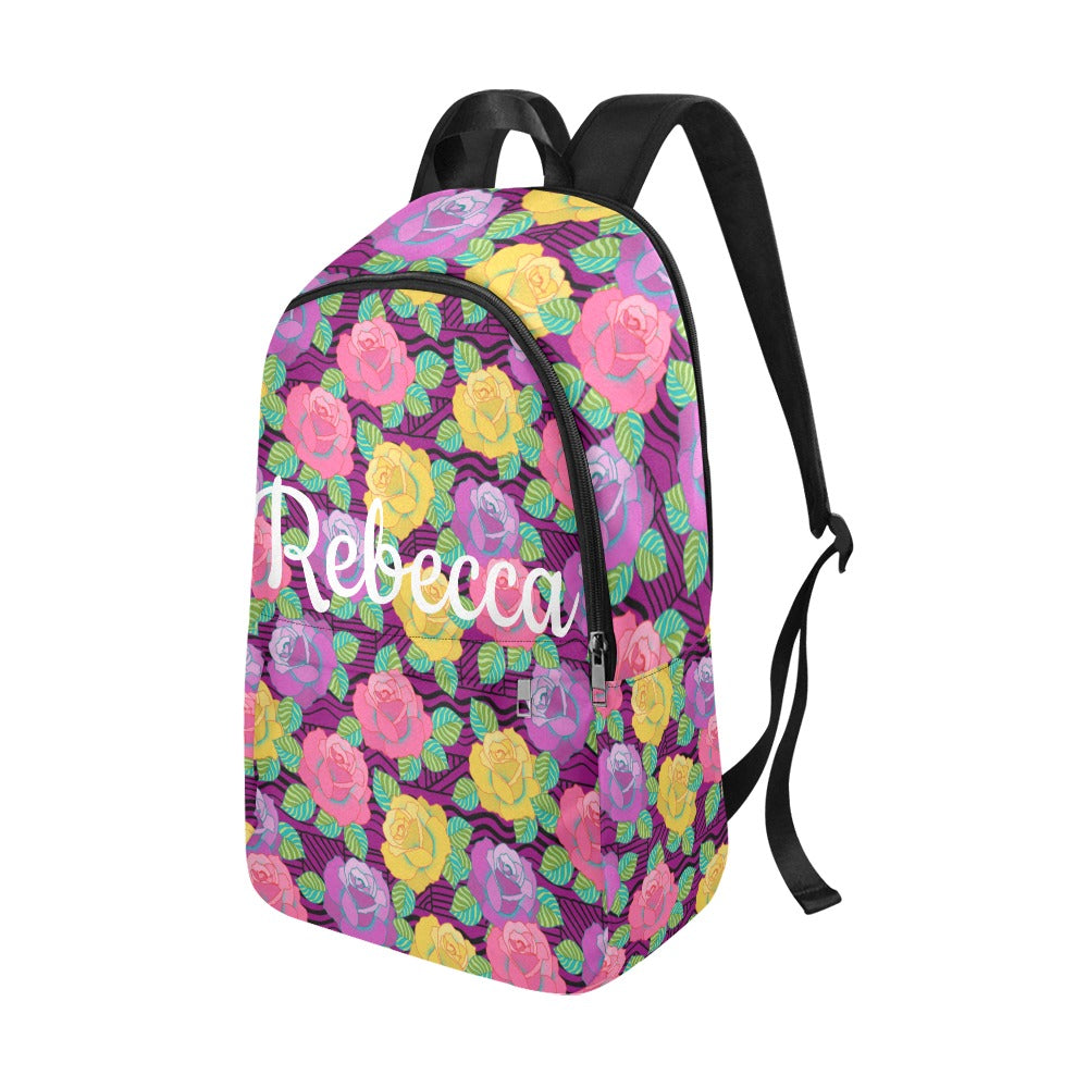 Roses backpack Fabric Backpack