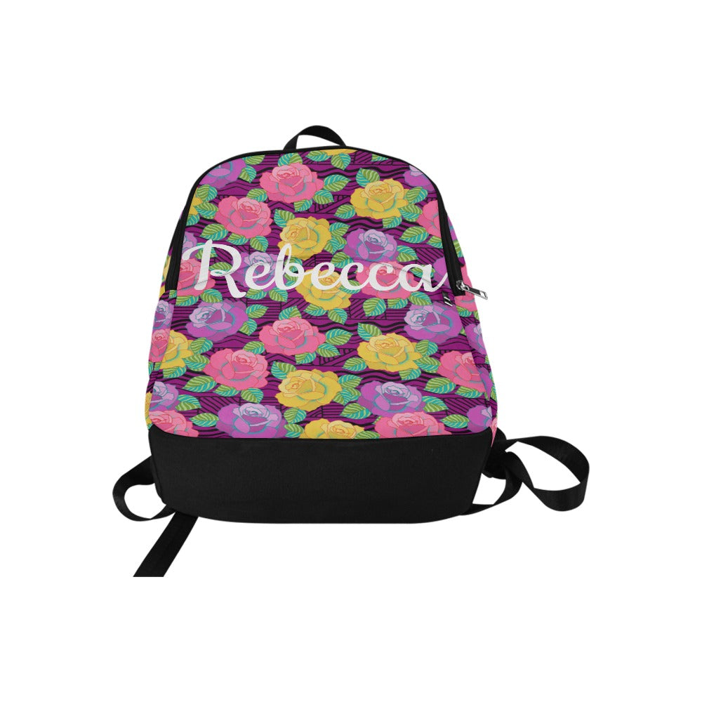Roses backpack Fabric Backpack