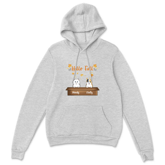 Fall Dog or Cat Personalized Pullover Hoodie