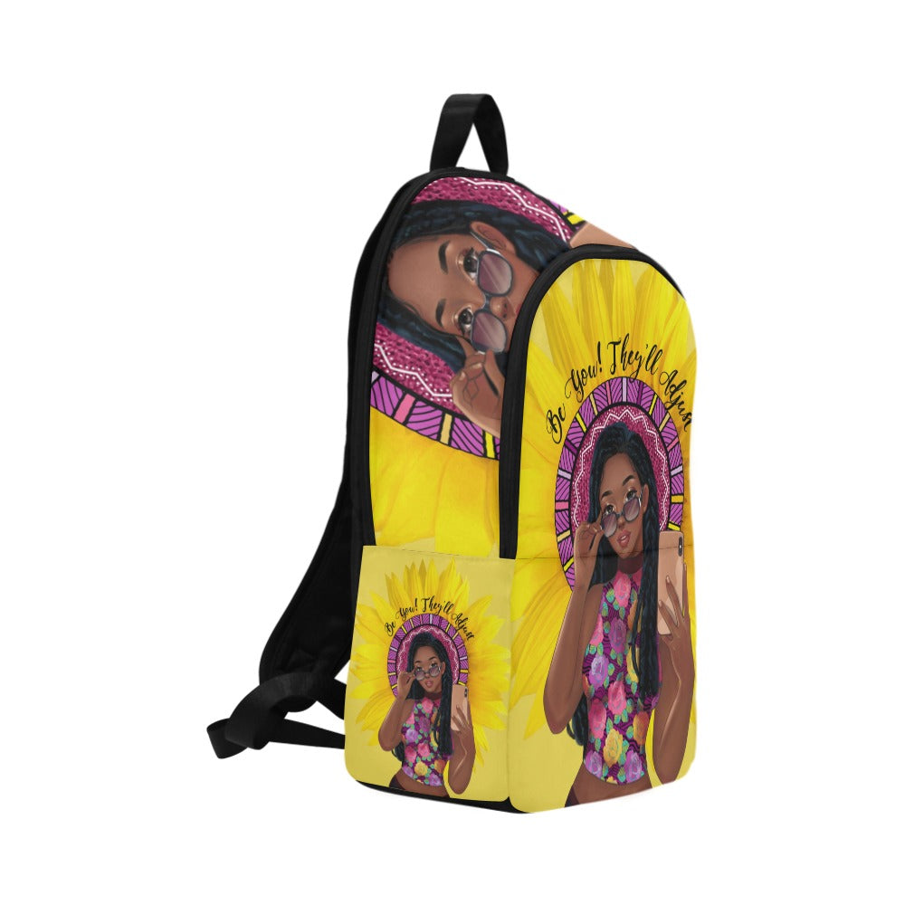 Be You African American Backpack Fabric Backpack for Adult