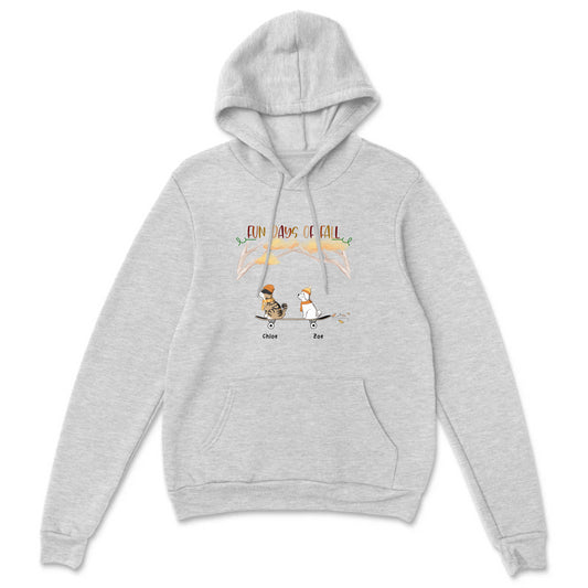 Fall Personalized Dogs and Cats Pullover Hoodie