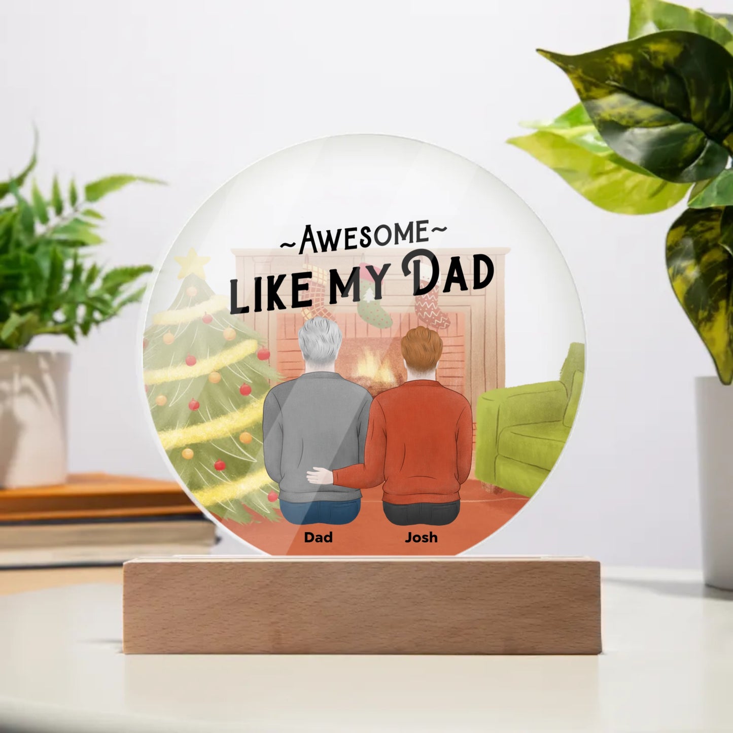Circle Acrylic Plaque
