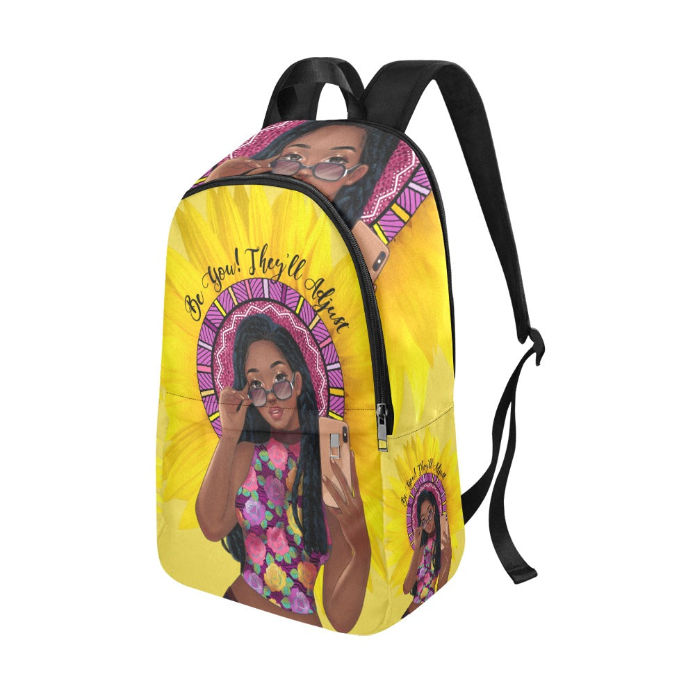 Be You African American Backpack Fabric Backpack for Adult