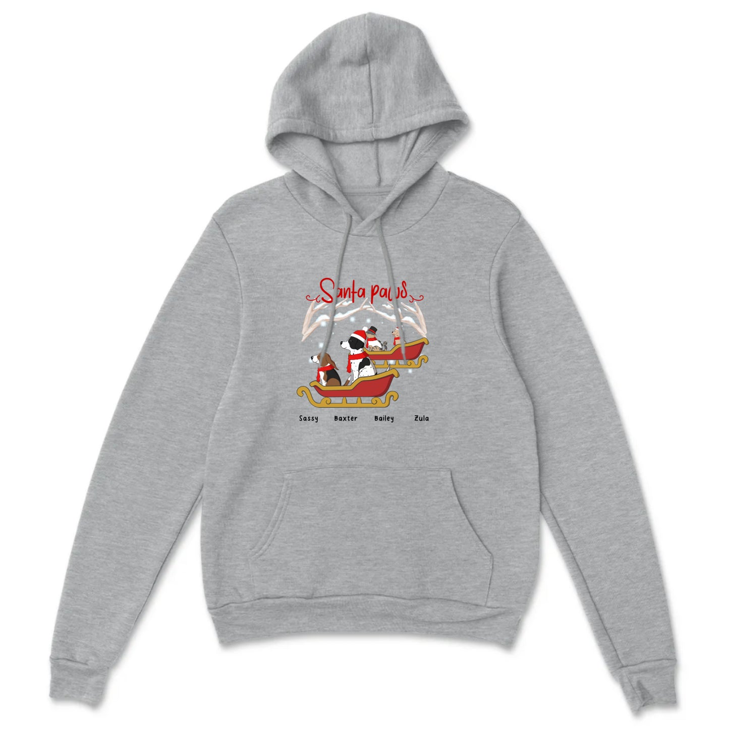 Santa Paws Pullover Hoodie