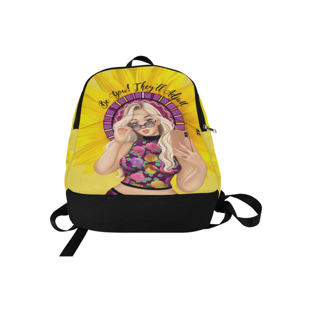 Be You- They'll Adjust backpack Fabric Backpack for Adult