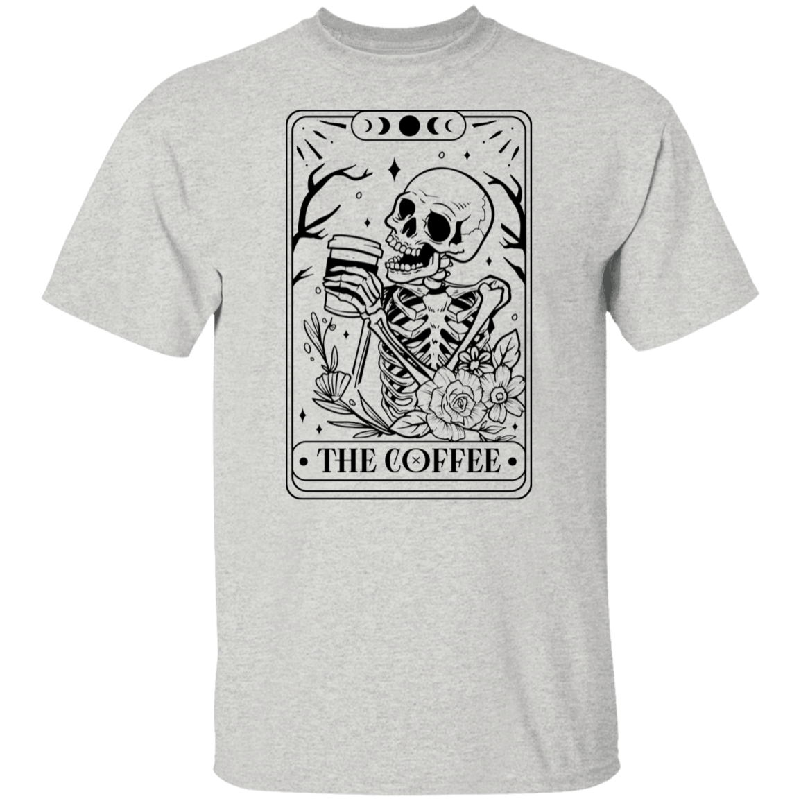The Coffee Tarot Card T-Shirt