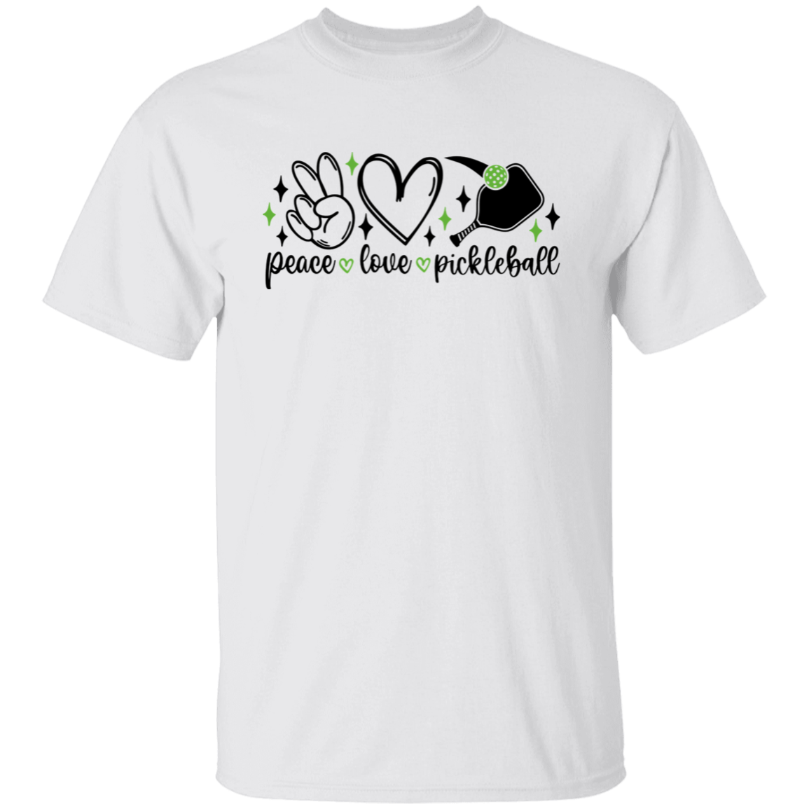 Peace Love Pickleball T-Shirt