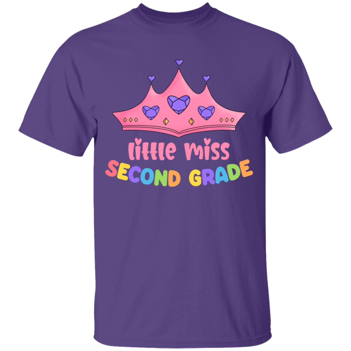 Little Miss Second Grade Youth Cotton T-Shirt