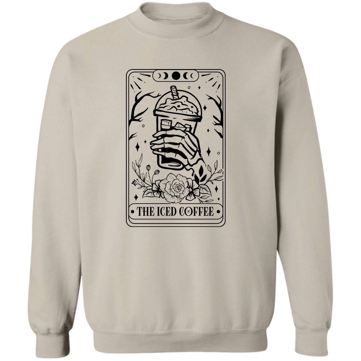 The Iced Coffee Crewneck Pullover Sweatshirt