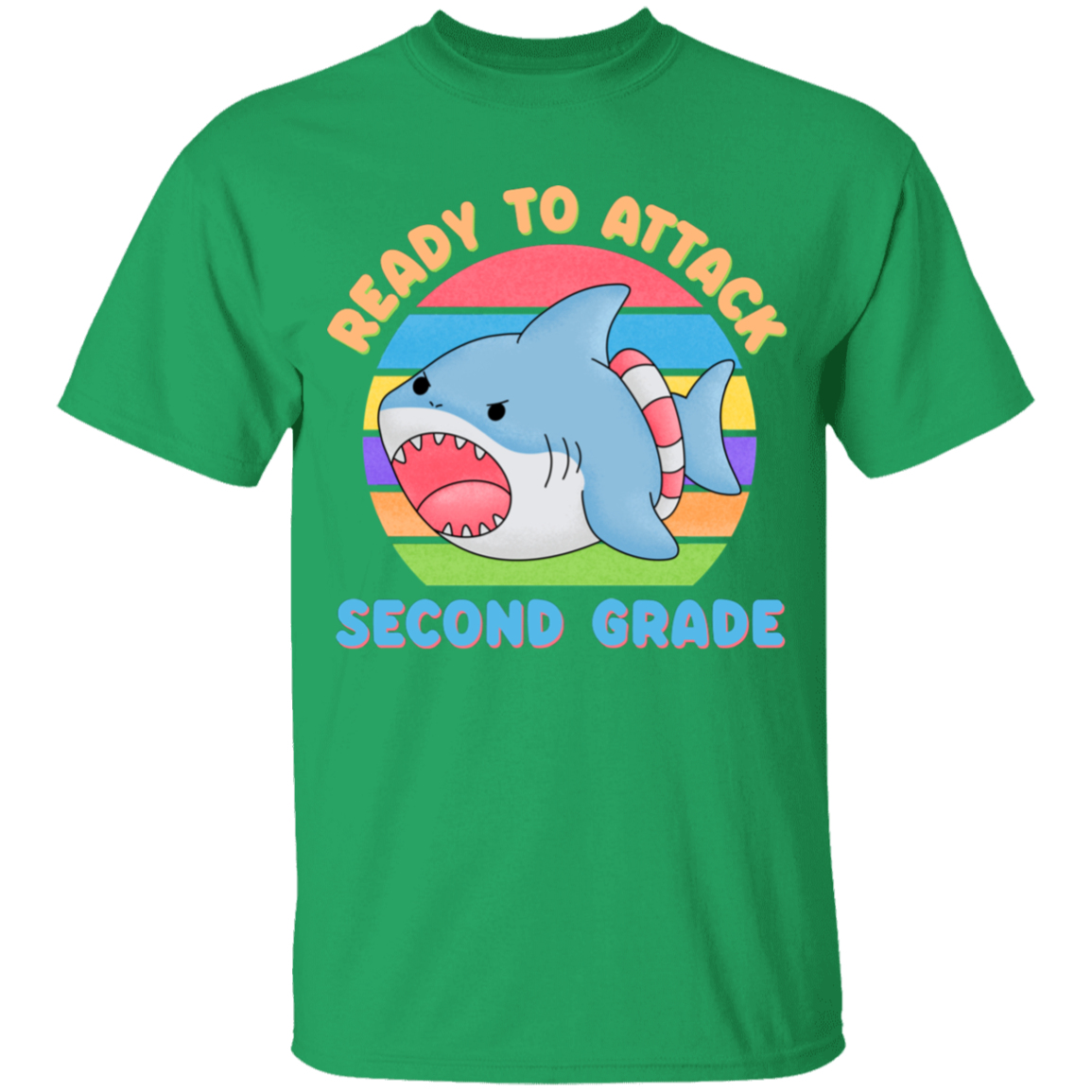 Ready to Attack Second Grade Youth Cotton T-Shirt