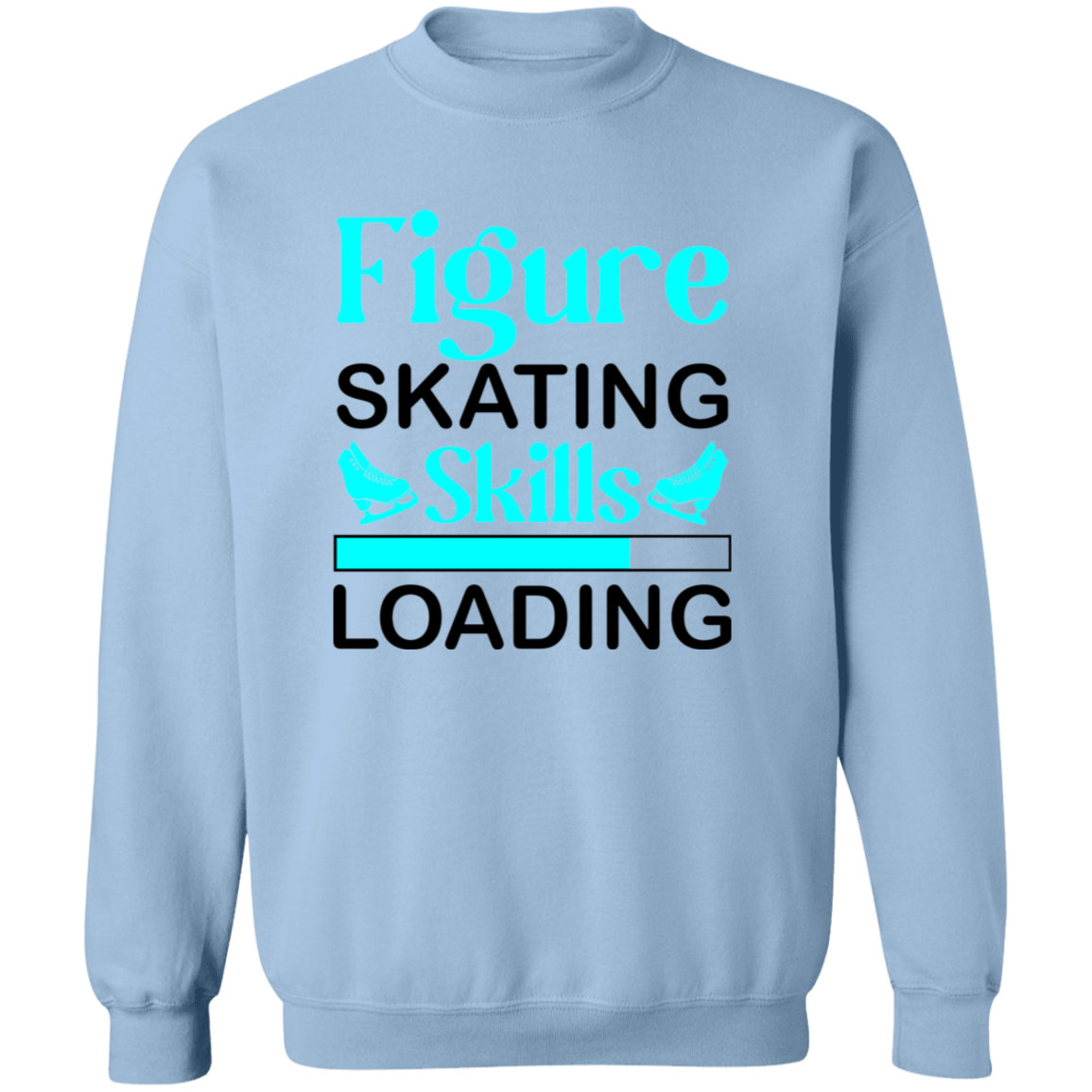 Figure Skating Skills Loading... Crewneck Pullover Sweatshirt