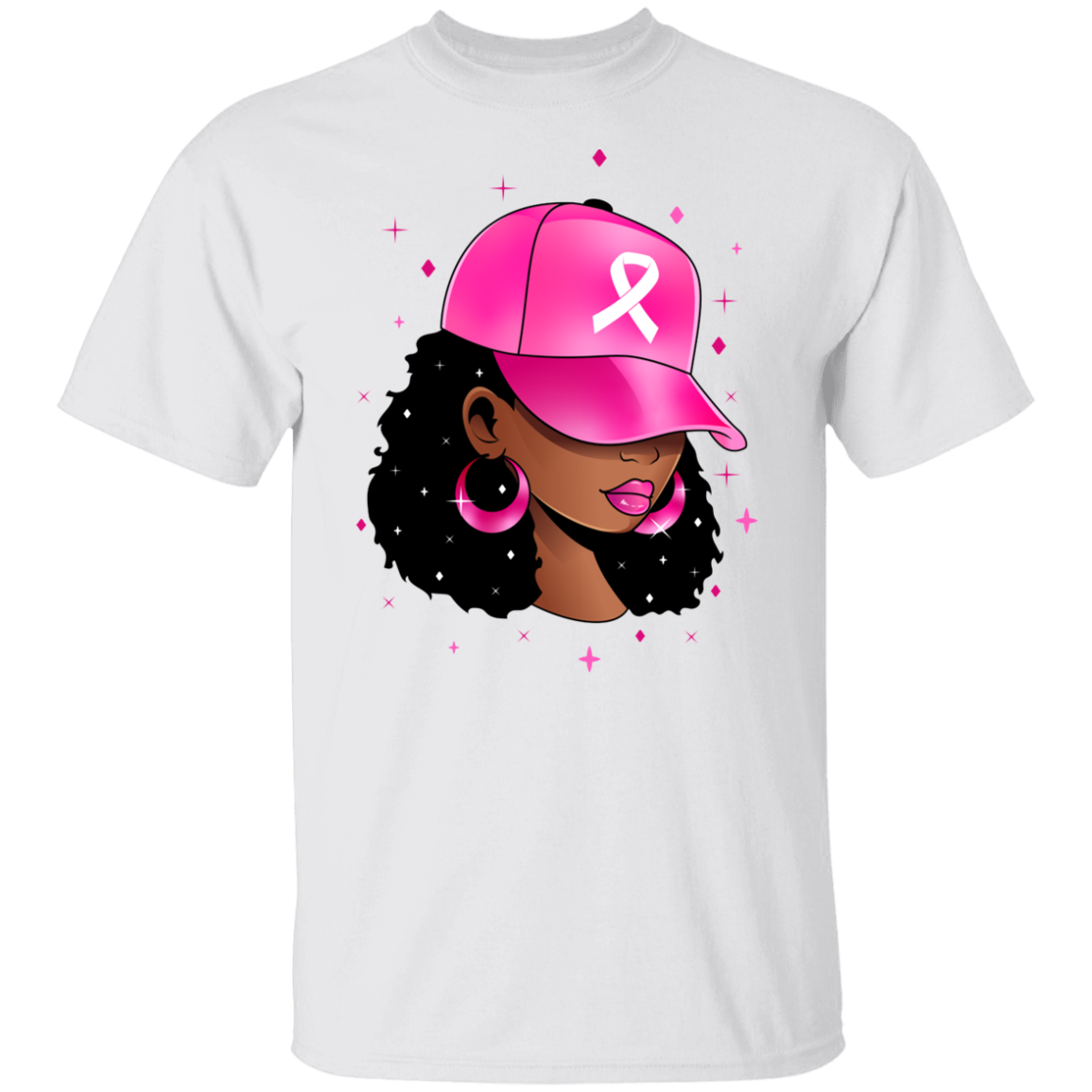 Breast Cancer Awareness Black Girl Magic T-Shirt