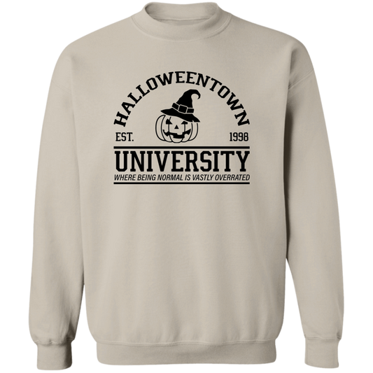 Halloween Town University Crewneck Pullover Sweatshirt