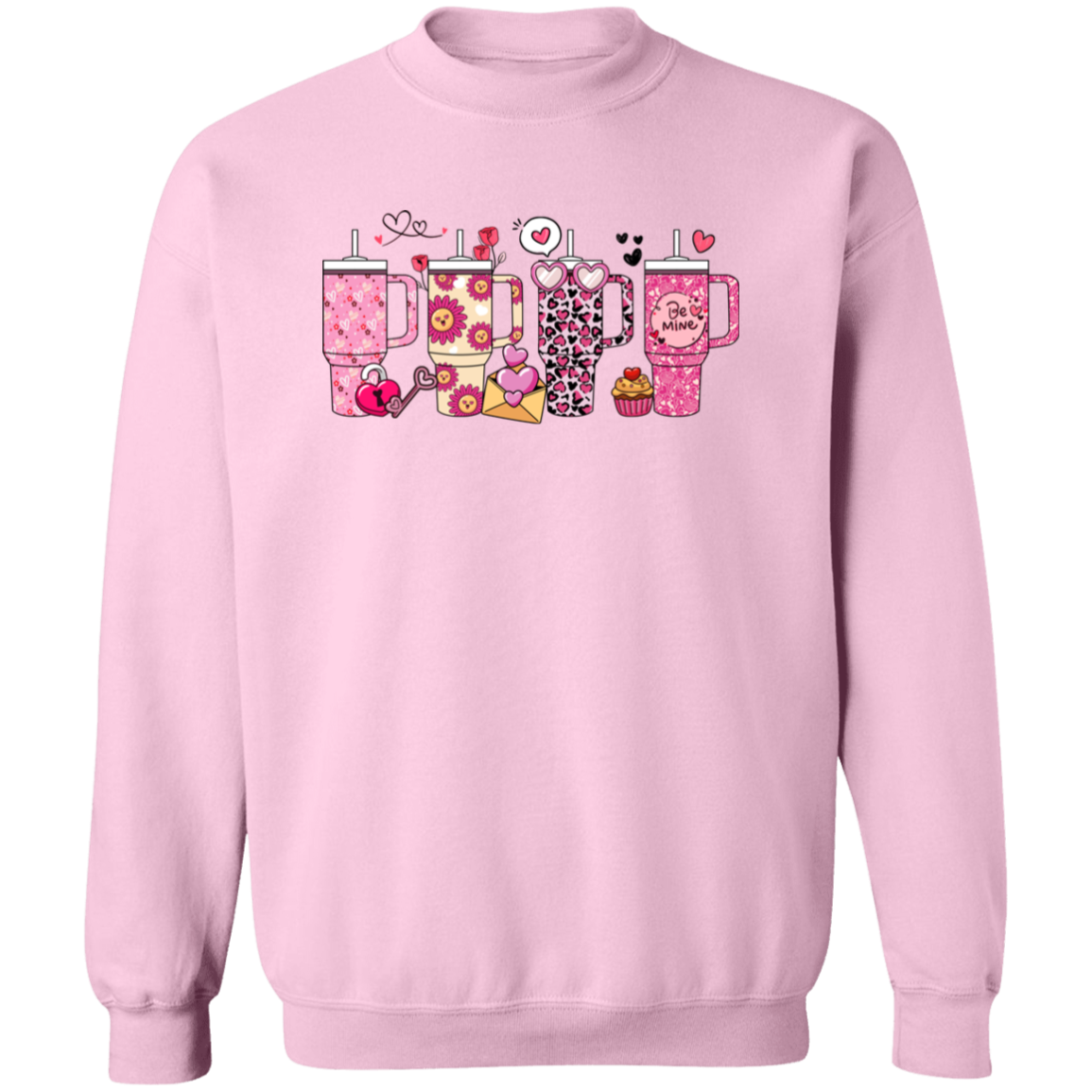 Valentine cup Obsession Crewneck Pullover Sweatshirt