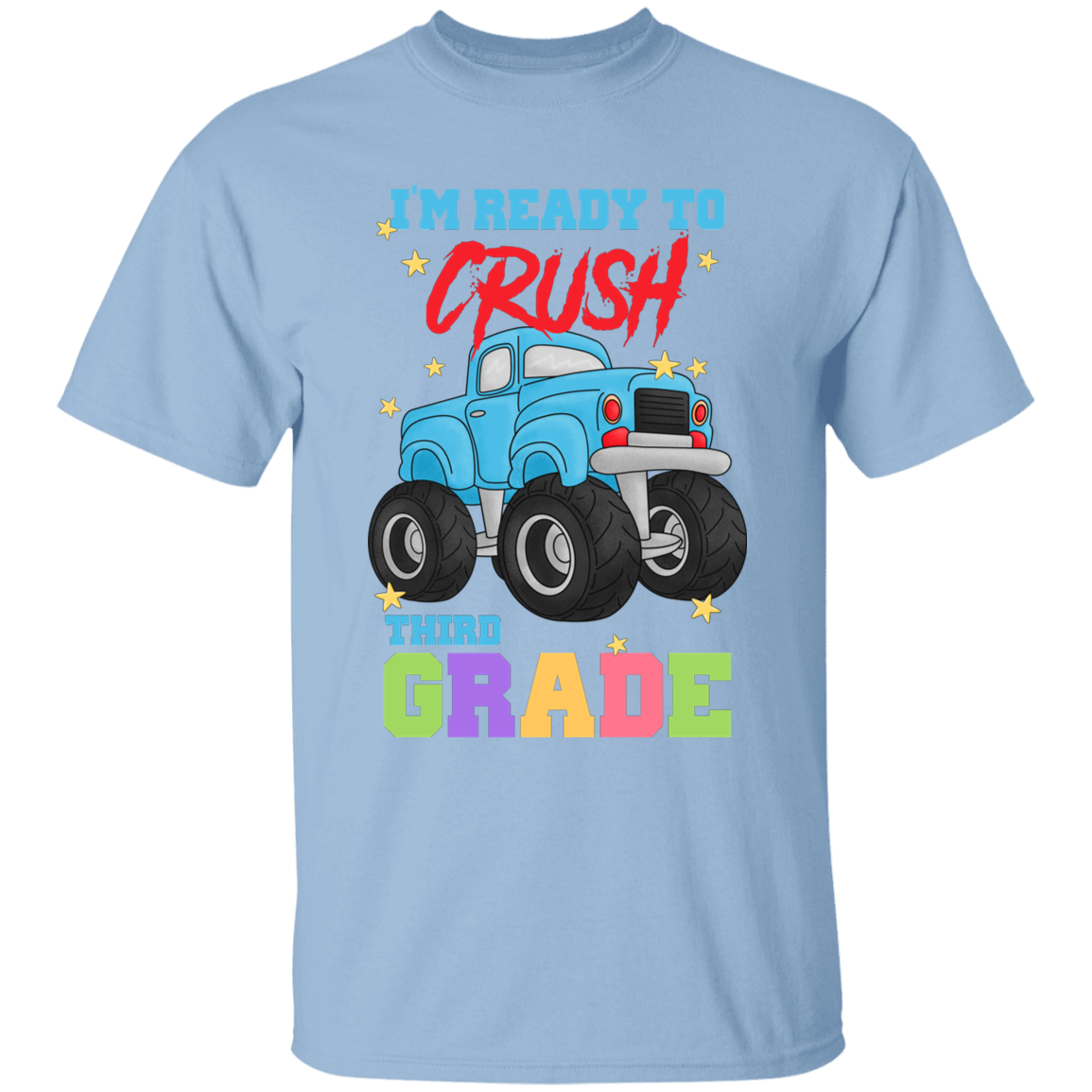 I'm Ready to Crush Third Grade Youth Cotton T-Shirt
