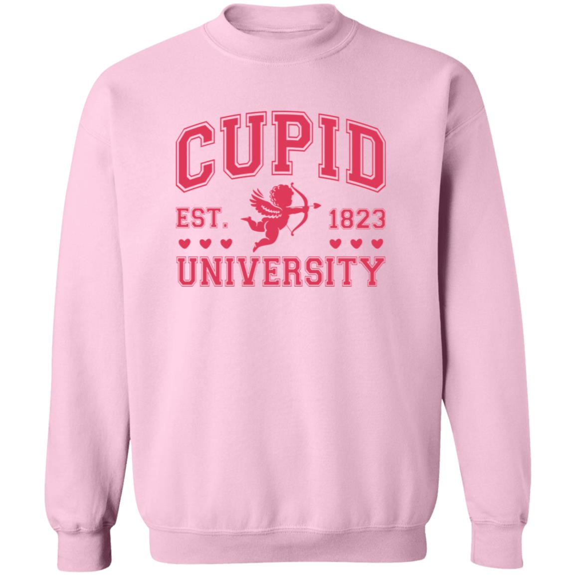 Cupid University Crewneck Pullover Sweatshirt