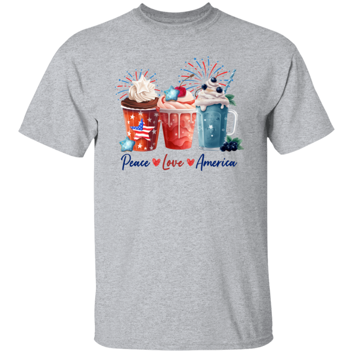 Peace Love America T-Shirt