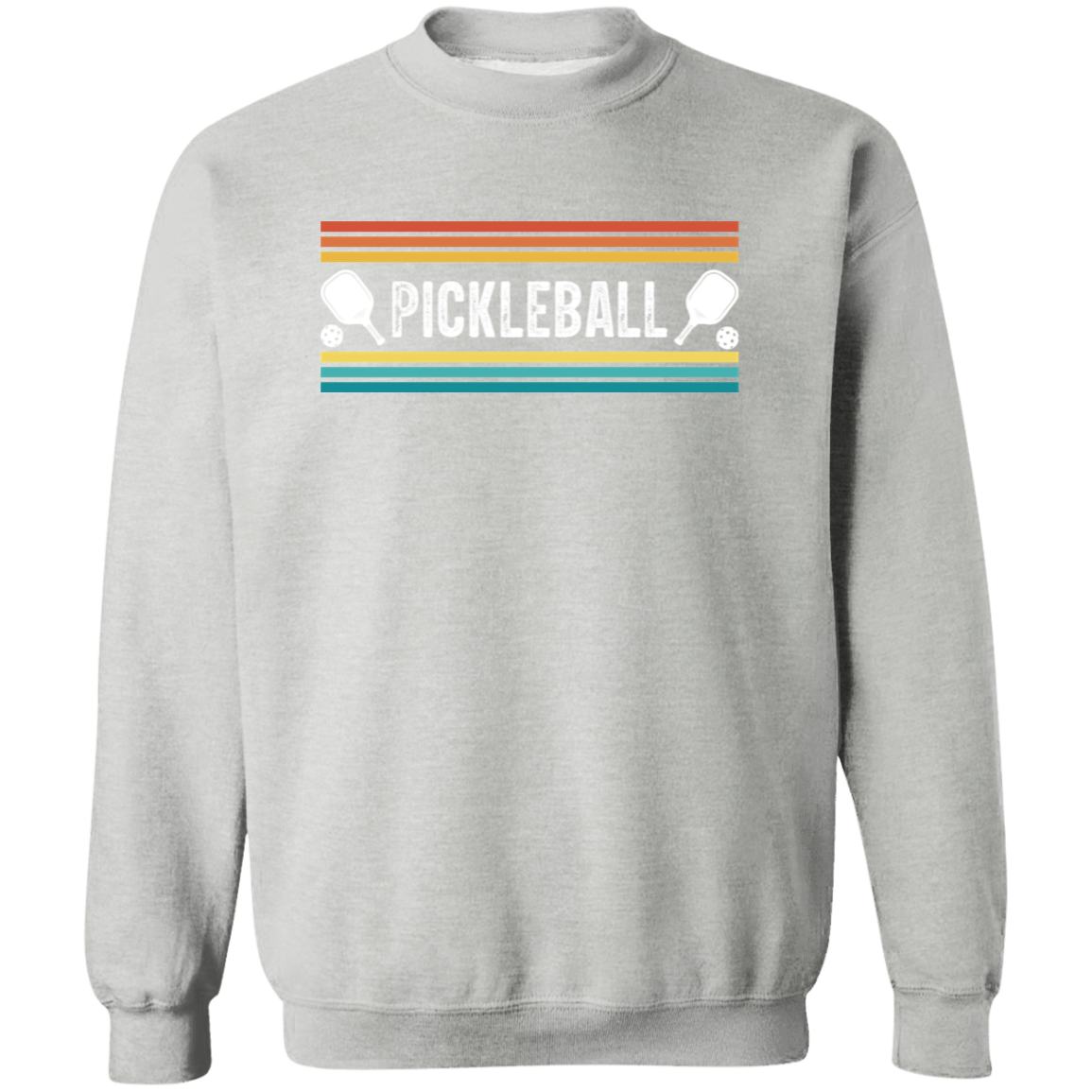 Pickleball Power Play Crewneck Pullover Sweatshirt