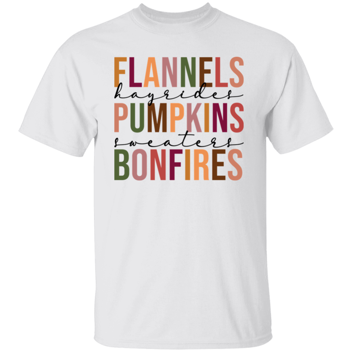 Flannels, Hayrides, Pumpkins T-Shirt