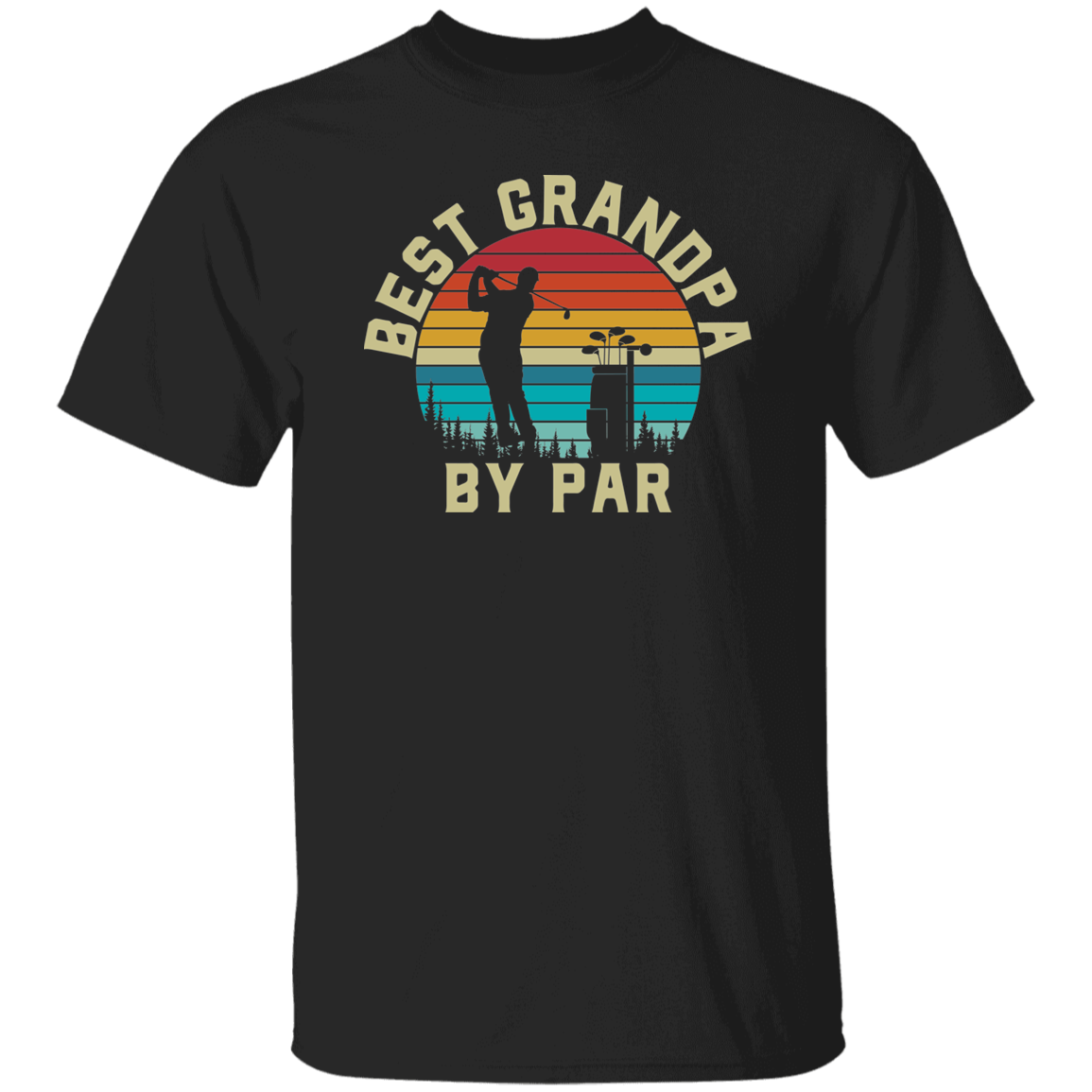 Best Grandpa by Par Golf T-Shirt