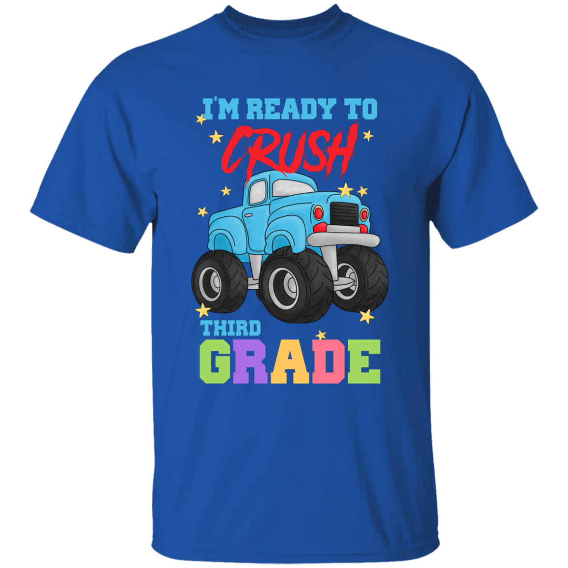 I'm Ready to Crush Third Grade Youth Cotton T-Shirt