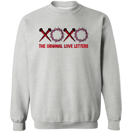 The Original Love Letters Crewneck Pullover Sweatshirt