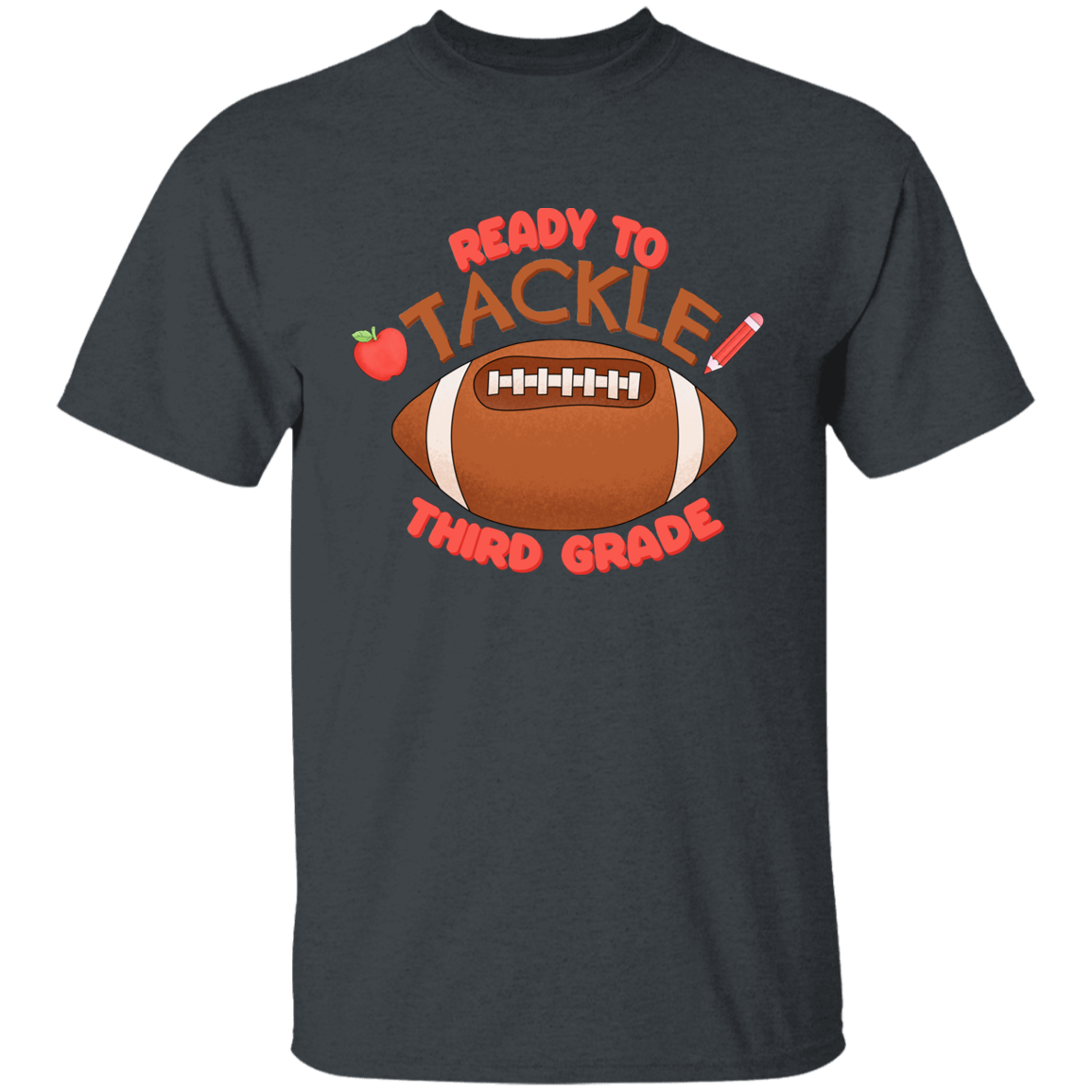 Ready to Tackle Third Grade Youth Cotton T-Shirt