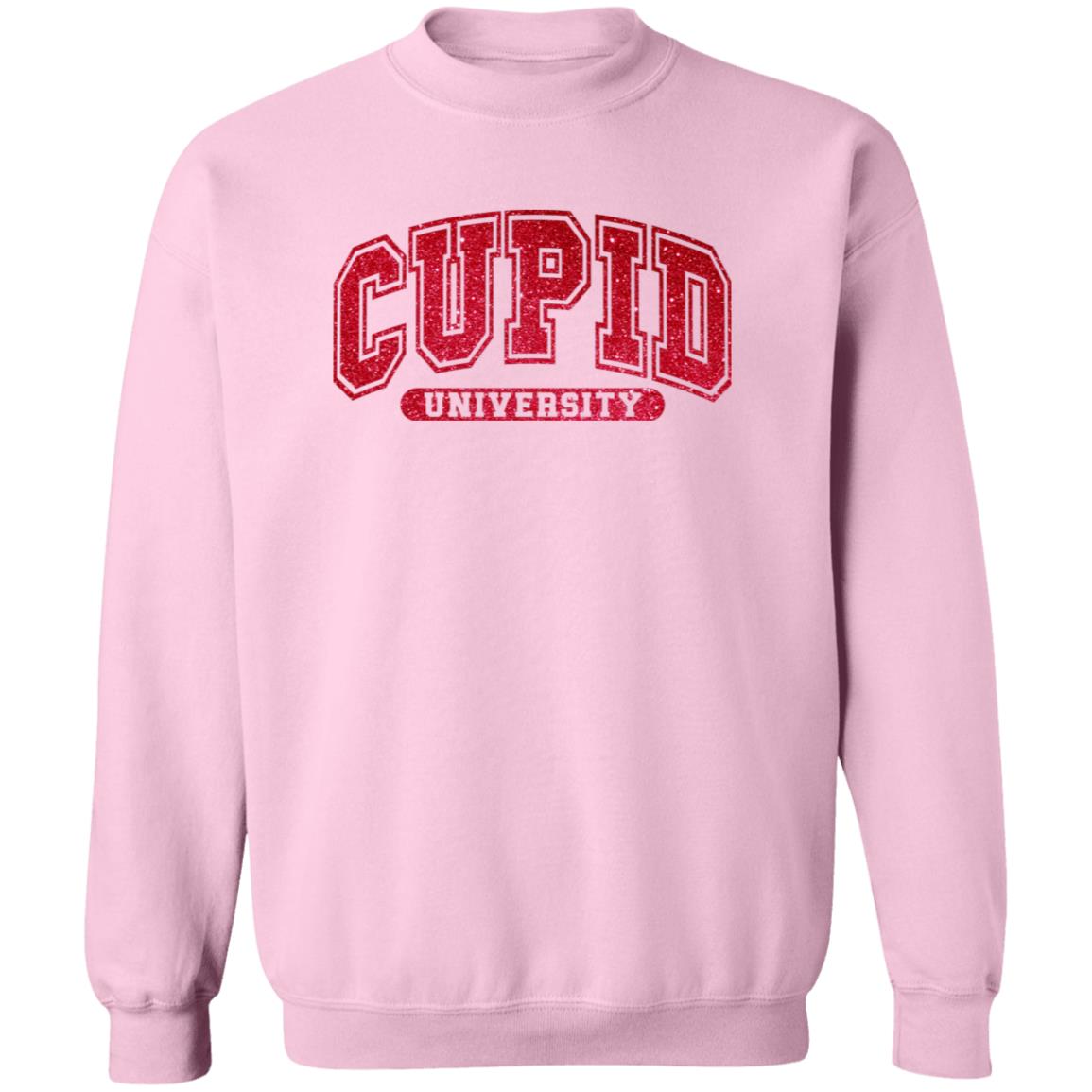 Cupid University Crewneck Pullover Sweatshirt