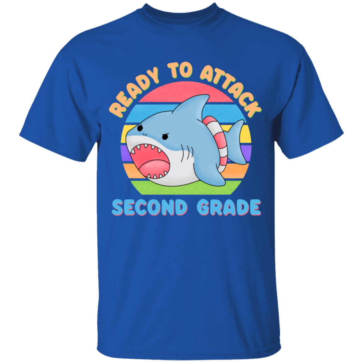 Ready to Attack Second Grade Youth Cotton T-Shirt