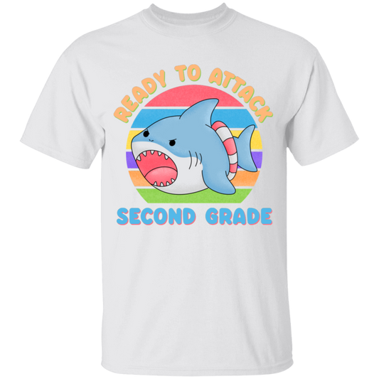 Ready to Attack Second Grade Youth Cotton T-Shirt