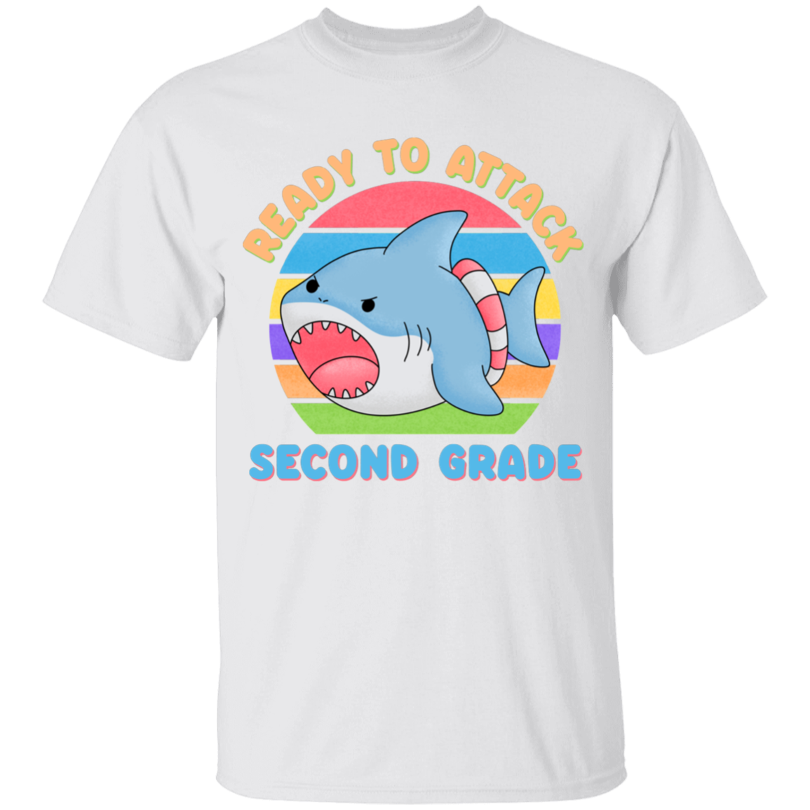 Ready to Attack Second Grade Youth Cotton T-Shirt