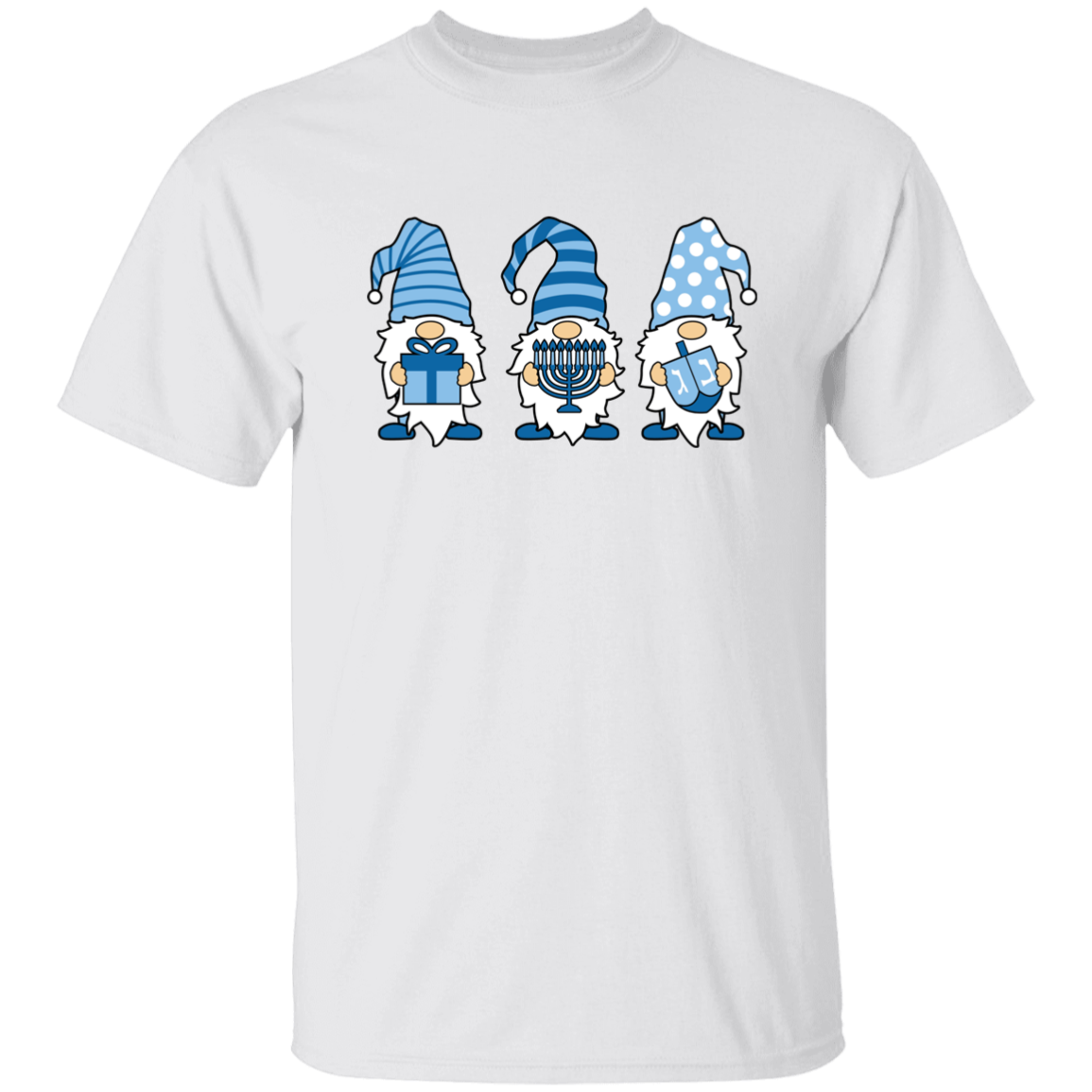 Hannukah Gnomes 5.3 oz. T-Shirt
