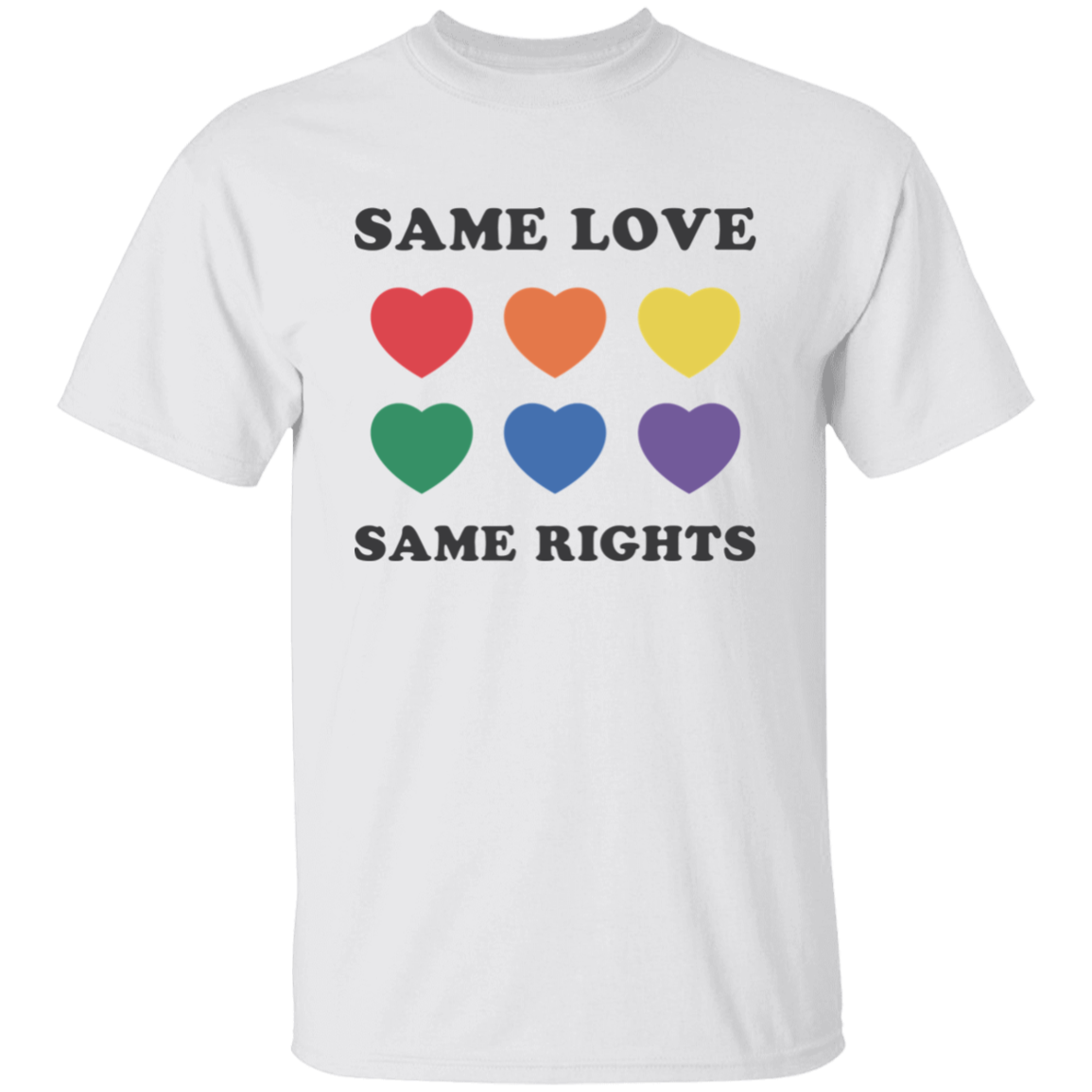 Same Love Same Rights LGBTQ  T-Shirt