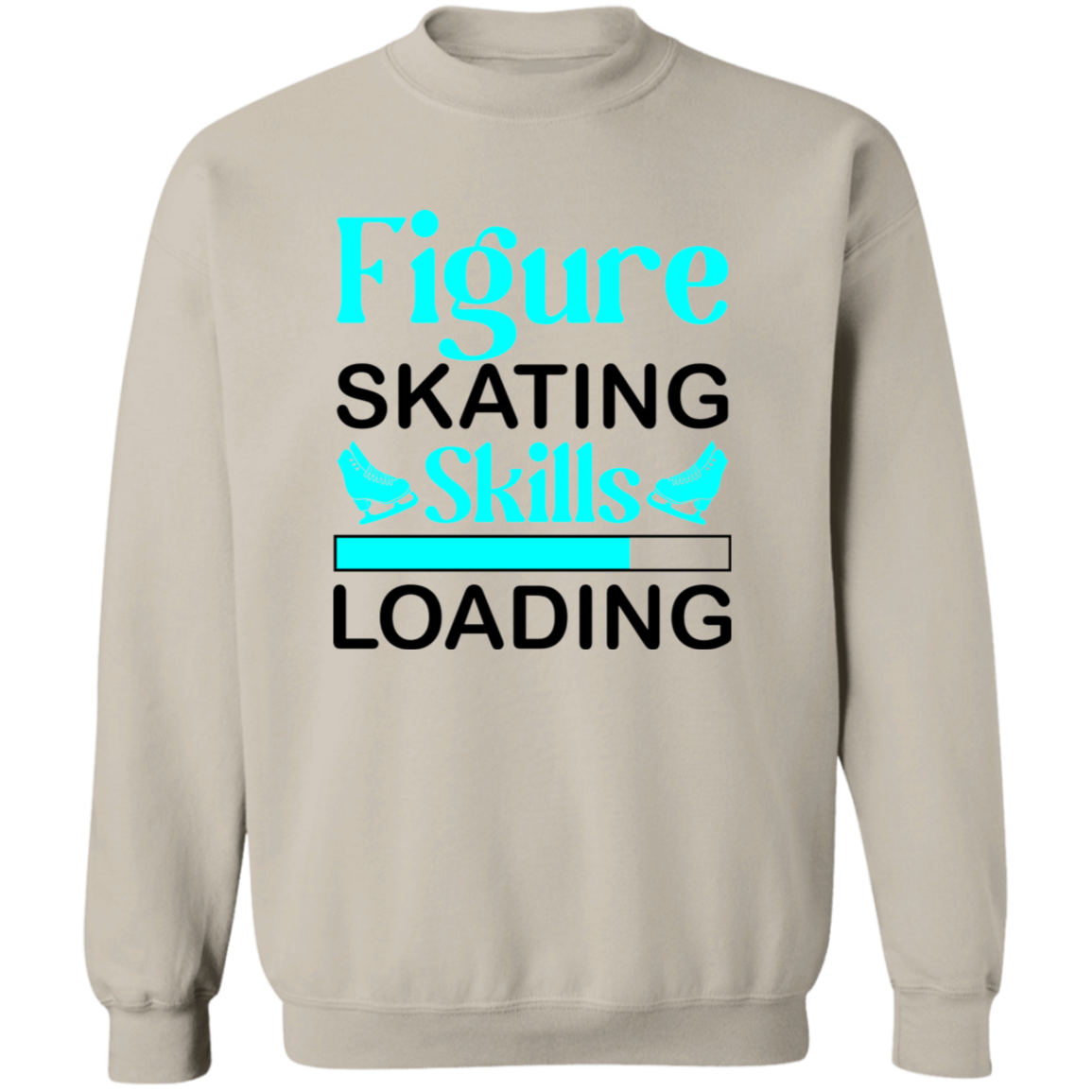 Figure Skating Skills Loading... Crewneck Pullover Sweatshirt