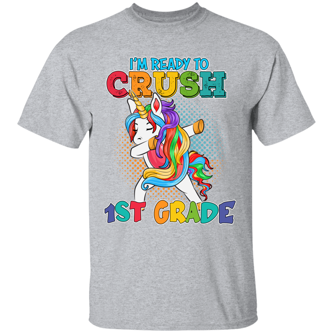 I'm Ready to Crush 1st Grade Youth Cotton T-Shirt