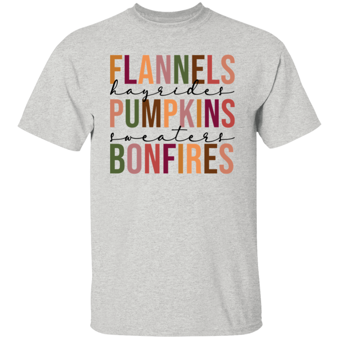 Flannels, Hayrides, Pumpkins T-Shirt