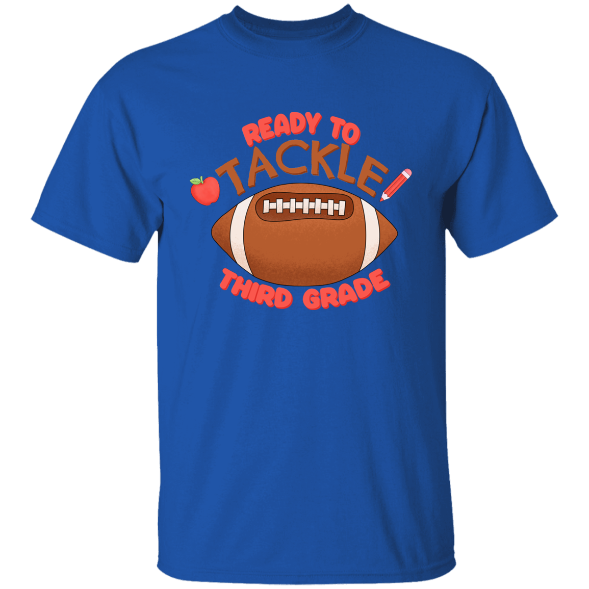 Ready to Tackle Third Grade Youth Cotton T-Shirt