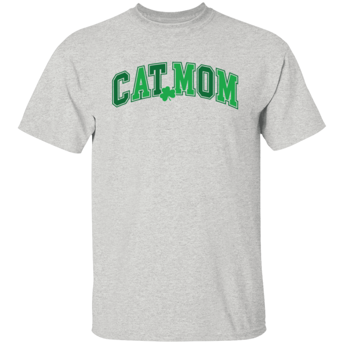 St Patrick's Day Cat Mom T-Shirt