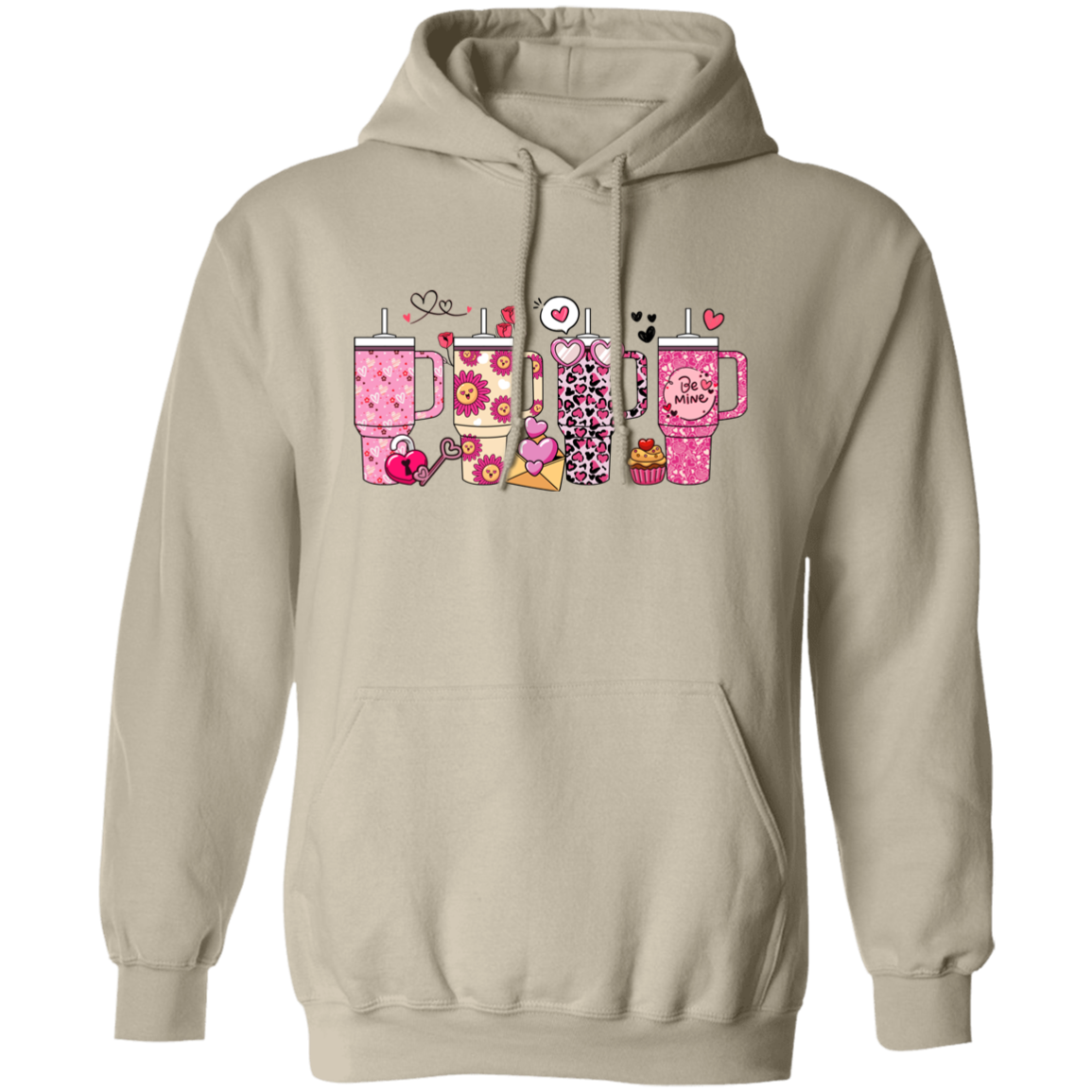 Valentine Cup Obsession Pullover Hoodie