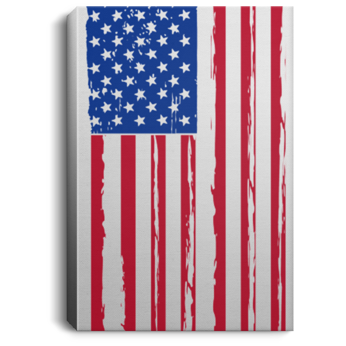 American Flag Canvas .75in Frame