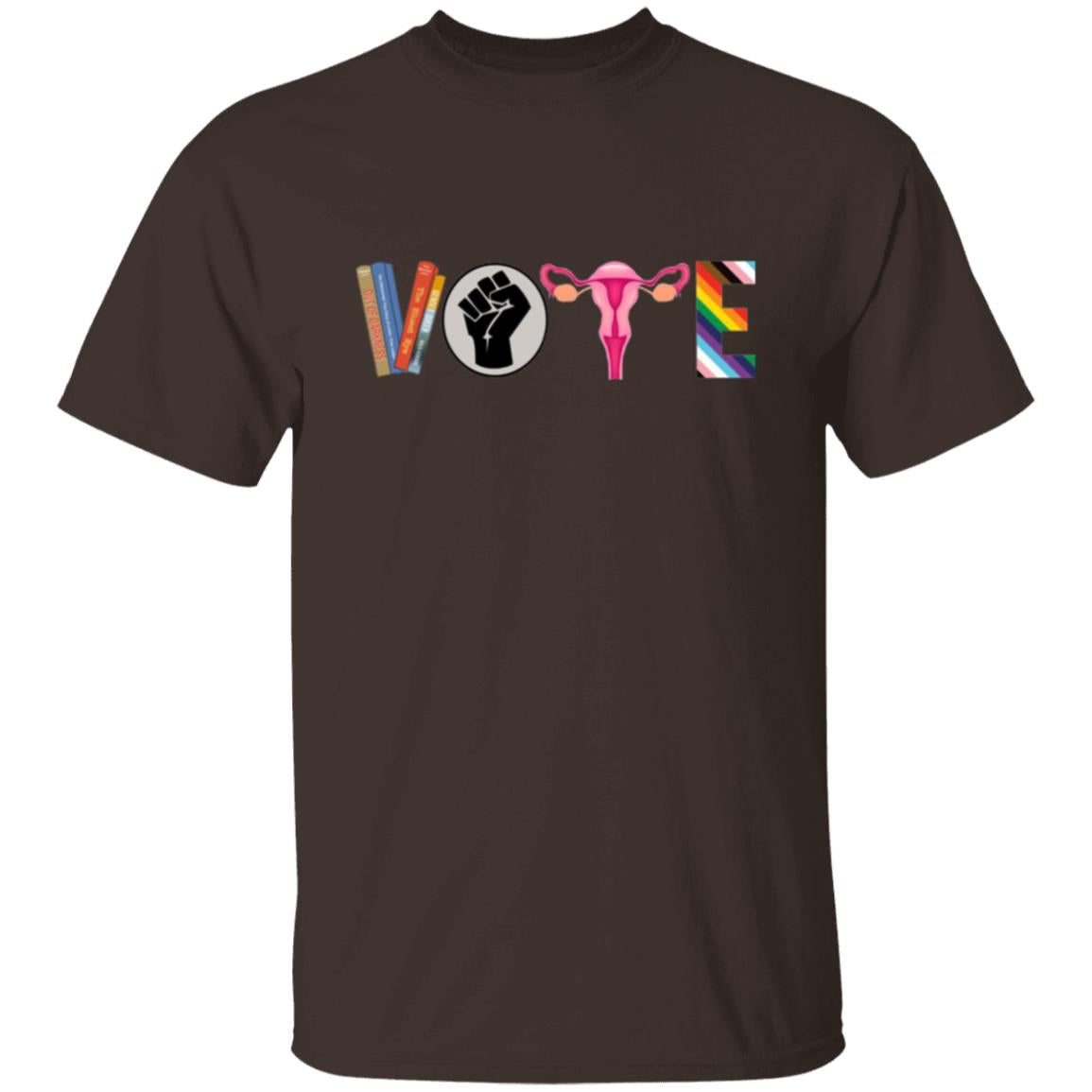 Vote 2 sided Design 5.3 oz. T-Shirt